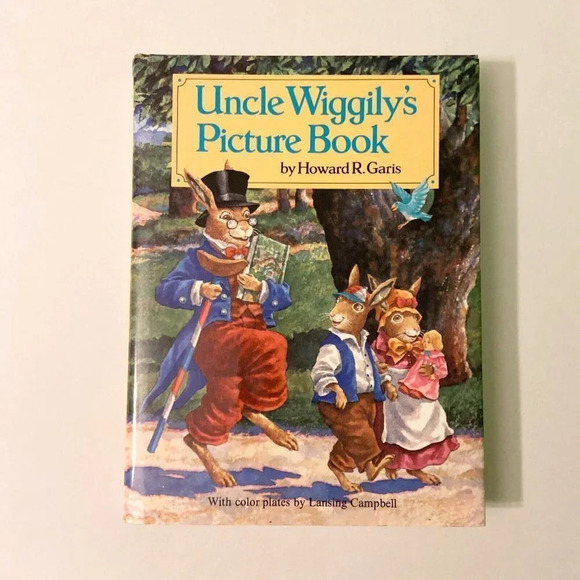 Vintage 1989 Uncle Wigglys Picture Book by Howard R Garis Platt and  Munk HC DJ - Picture 16 of 16